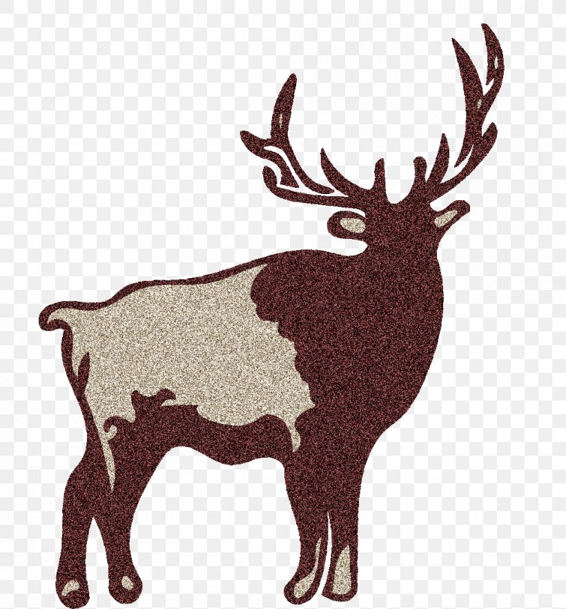 Reindeer Elk Antler Terrestrial Animal Wildlife, PNG, 1009x1086px, Reindeer, Animal, Antler, Deer, Elk Download Free