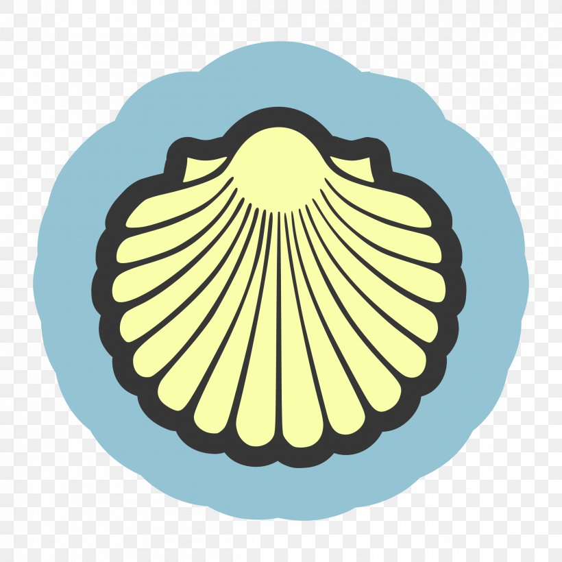 Scallop Seashell Clam Clip Art, PNG, 2400x2400px, Scallop, Clam, Conch, Drawing, Favicon Download Free