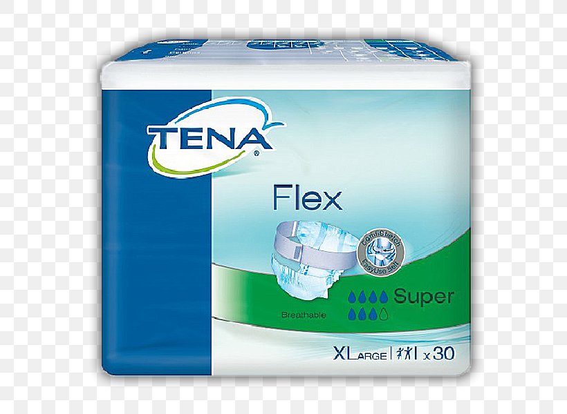 TENA Incontinence Pad Urinary Incontinence Diaper Sanitary Napkin, PNG, 600x600px, Tena, Adult Diaper, Brand, Diaper, Incontinence Pad Download Free