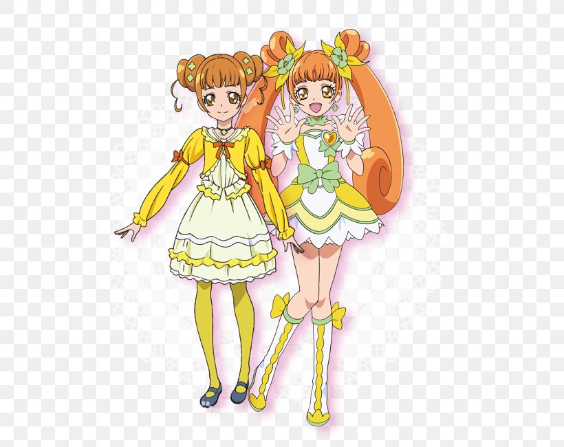 Alice Yotsuba Pretty Cure Rikka Hishikawa Clara Yotsuba Mana Aida, PNG, 500x650px, Watercolor, Cartoon, Flower, Frame, Heart Download Free