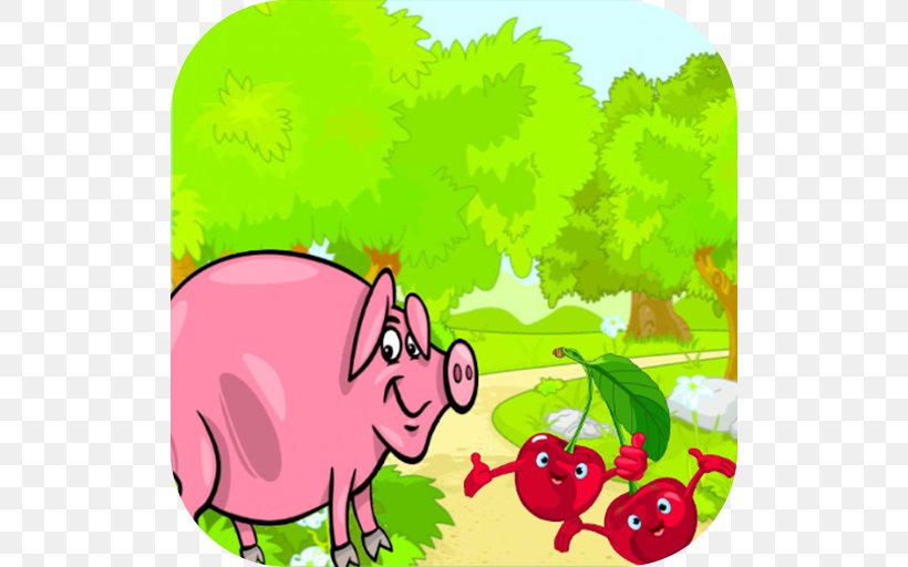 Pig Luther Tells A Lie: Children's Books And Bedtime Stories For Kids Ages 3-8 For Early Reading Snout Horse Dog, PNG, 512x512px, Pig, Apple, Art, Bedtime, Bedtime Story Download Free