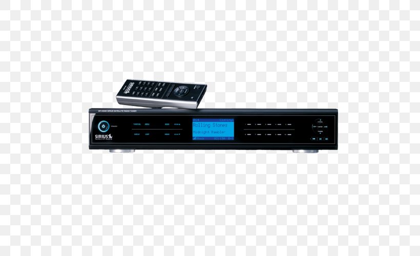 Radio Receiver Electronics Audiovox Srh2000 Satellite Radio AV Receiver, PNG, 500x500px, Radio Receiver, Amplifier, Audio, Audio Equipment, Audio Power Amplifier Download Free