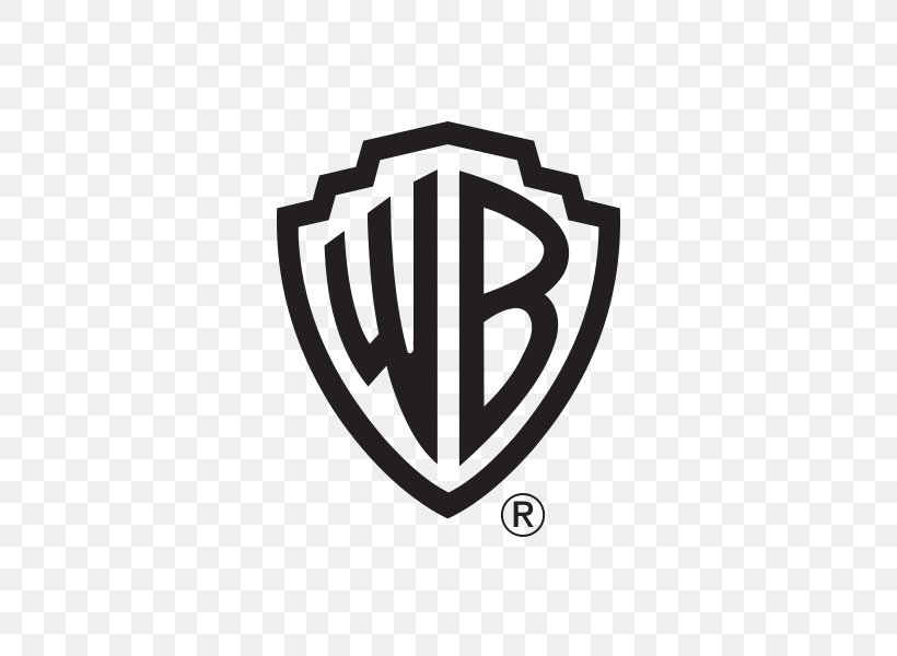 Warner Bros. Logo Television Warner TV, PNG, 600x600px, Warner Bros, Black And White, Brand, Business, Emblem Download Free