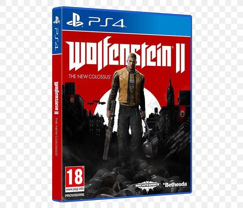 Wolfenstein II: The New Colossus Wolfenstein: The New Order PlayStation 4 Call Of Duty: WWII Xbox One, PNG, 700x700px, 2017, Wolfenstein Ii The New Colossus, Action Figure, Bethesda Softworks, Bj Blazkowicz Download Free