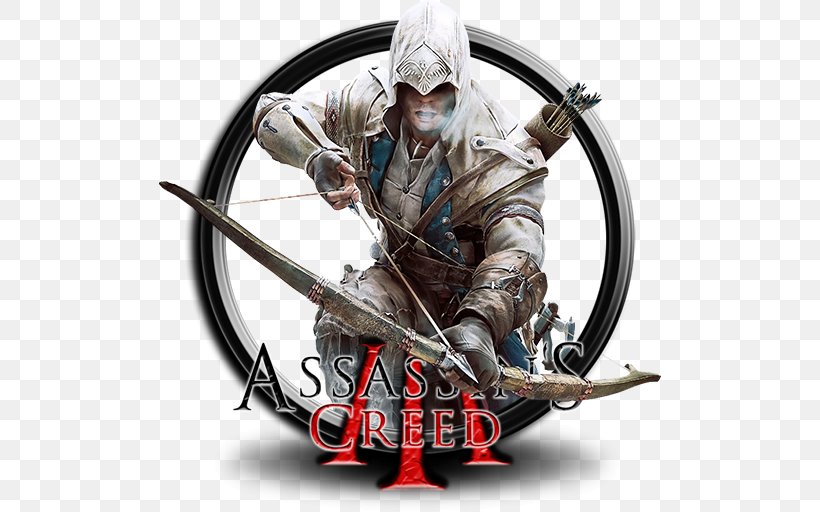 Assassin's Creed III Connor Kenway Haytham Kenway Video Games, PNG, 512x512px, Assassins Creed Iii, Archery, Art, Assassins, Assassins Creed Download Free