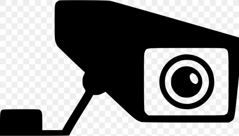 Closed-circuit Television Surveillance Clip Art, PNG, 980x558px, Closedcircuit Television, Black And White, Brand, Camera, Logo Download Free