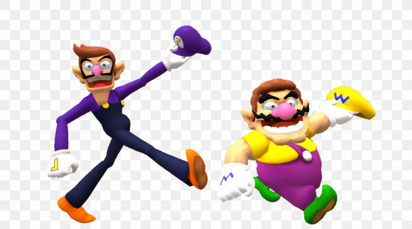 Mario Party 8 Waluigi Mario Party Star Rush, PNG, 1024x571px, Mario Party 8, Action Figure, Art, Cartoon, Character Download Free