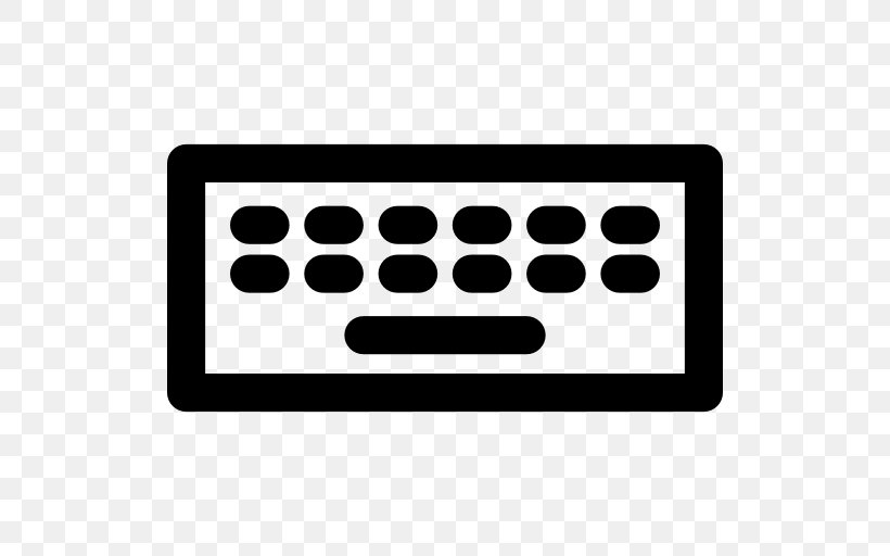 Rectangle Black And White Text, PNG, 512x512px, Computer Font, Black