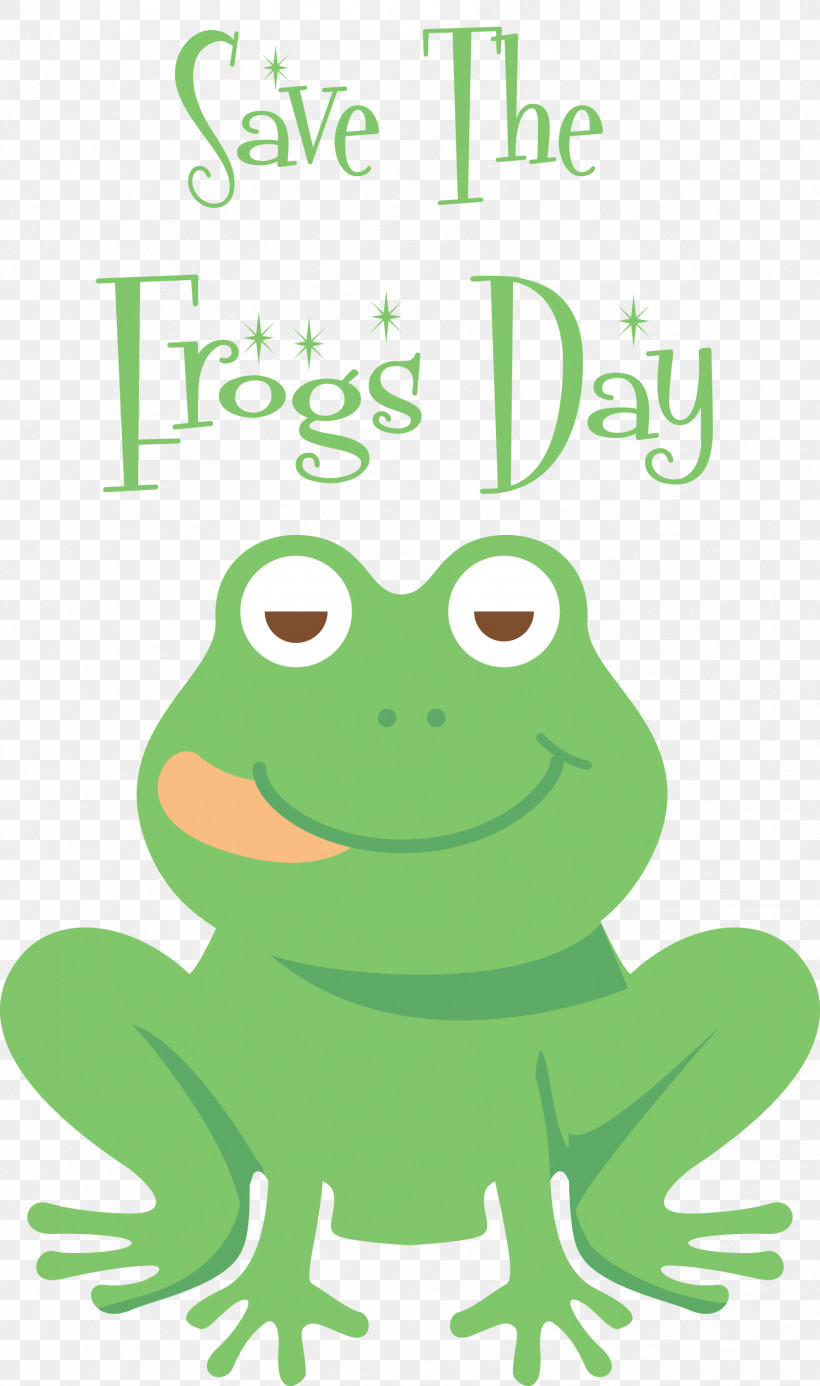 Save The Frogs Day World Frog Day, PNG, 1774x3000px, True Frog, Cartoon, Frogs, Green, Leaf Download Free