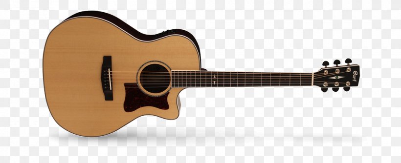 Acoustic Guitar Cort Guitars Acoustic-electric Guitar Cutaway, PNG, 980x400px, Watercolor, Cartoon, Flower, Frame, Heart Download Free
