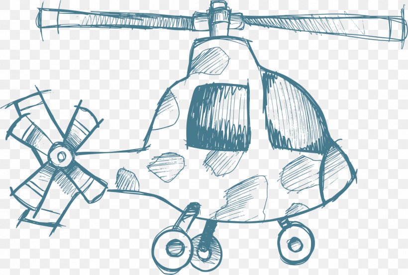 Airplane Helicopter Royalty-free, PNG, 1266x854px, Airplane, Art, Cartoon, Drawing, Helicopter Download Free
