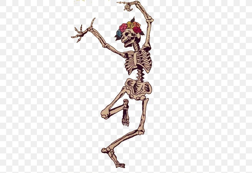 Calavera Skeleton Day Of The Dead Skull Dance, PNG, 445x564px, Calavera, Anatomy, Art, Costume Design, Dance Download Free