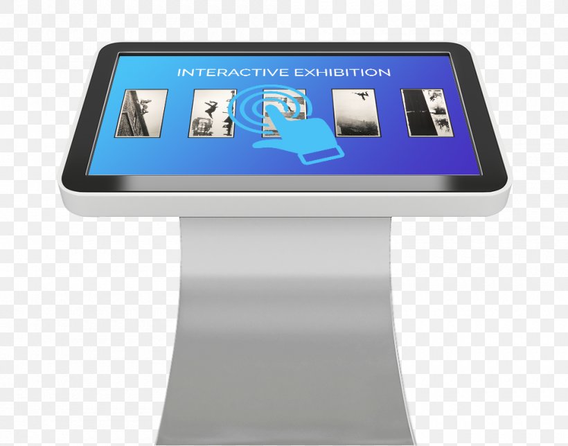 Interactive Kiosks Display Device Multimedia Advertising, PNG, 1000x786px, Interactive Kiosks, Advertising, Communication Device, Computer Hardware, Computer Monitors Download Free
