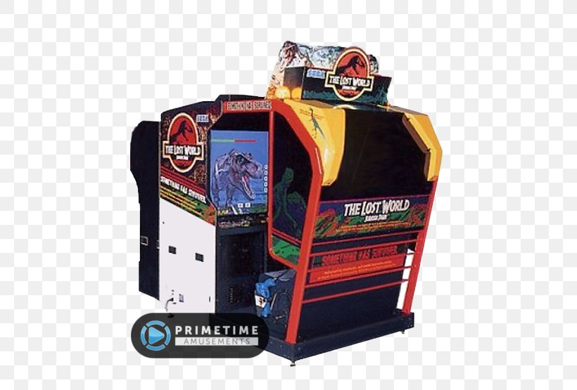 The Lost World: Jurassic Park Jurassic Park Arcade Area 51 Arcade Game, PNG, 490x555px, Lost World Jurassic Park, Amusement Arcade, Arcade Cabinet, Arcade Game, Area 51 Download Free