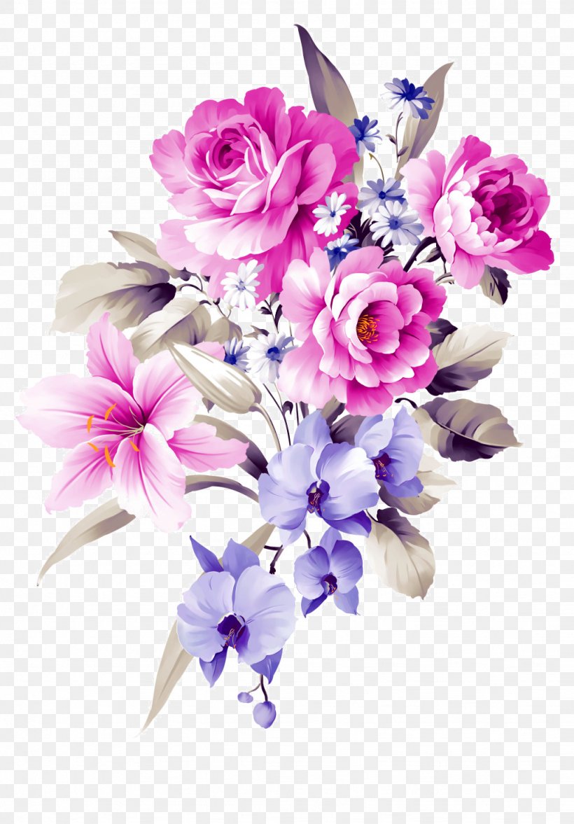 Flower Bouquet Purple Clip Art, PNG, 1024x1470px, Flower, Color, Cut Flowers, Floral Design, Floristry Download Free