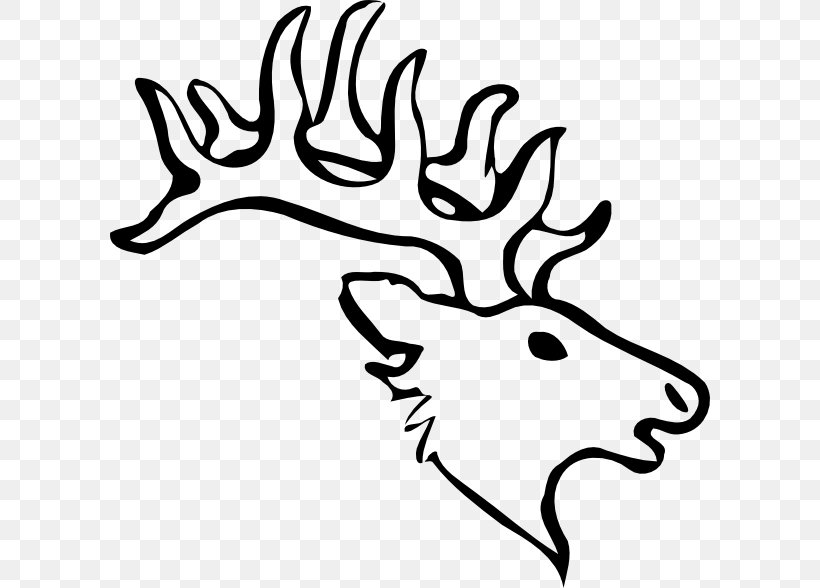 Skull Stencil, PNG, 600x588px, Reindeer, Antler, Blackandwhite, Blog, Coloring Book Download Free