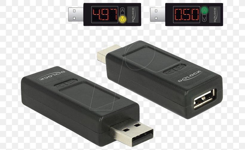 Adapter HDMI USB Electrical Connector Power Converters, PNG, 695x504px, Adapter, Ampere Hour, Cable, Computer Hardware, Electric Potential Difference Download Free