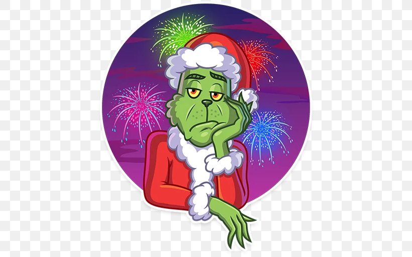 How The Grinch Stole Christmas! Santa Claus Christmas Ornament Ded Moroz, PNG, 512x512px, Grinch, Art, Cartoon, Christmas, Christmas Day Download Free