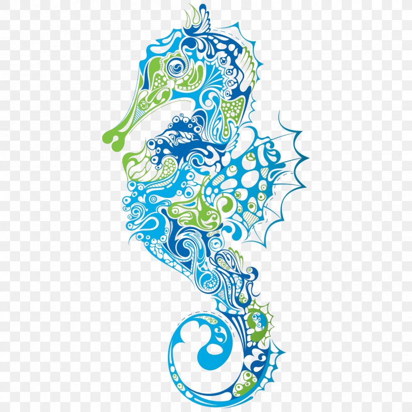 Syngnathidae Sticker Decal White's Seahorse Great Seahorse, PNG, 1257x1257px, Syngnathidae, Abstract Art, Animal, Area, Art Download Free