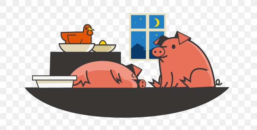 Domestic Pig Logo Illustration, PNG, 1000x505px, Domestic Pig, Art, Brand, Element, Logo Download Free
