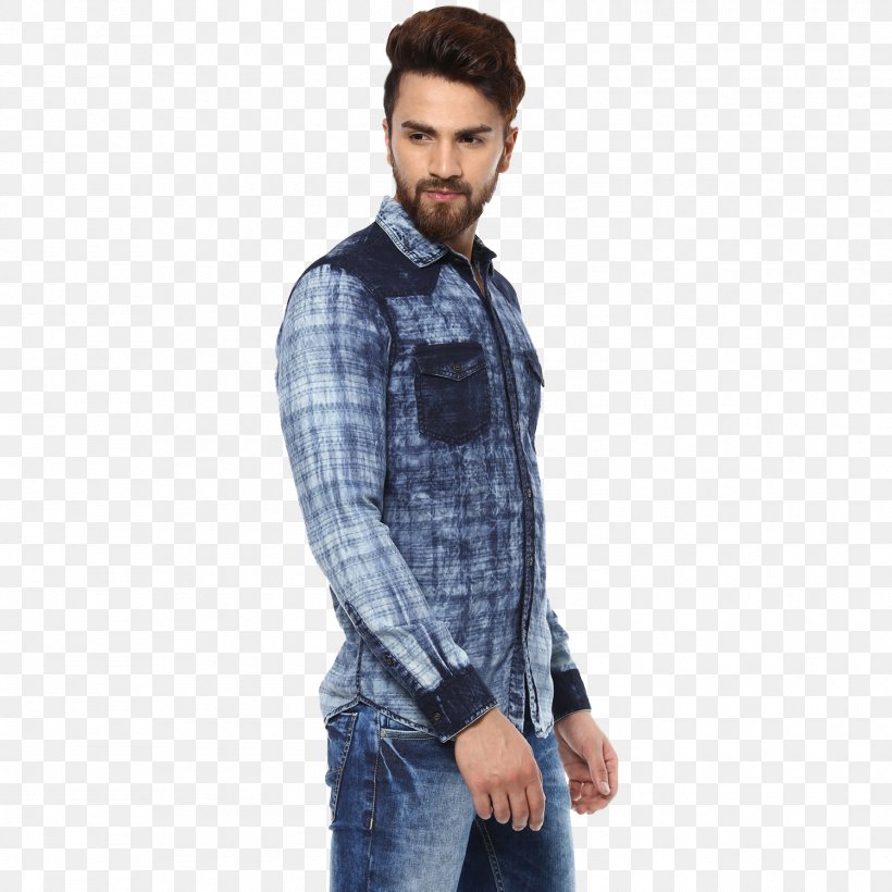 Jeans T-shirt Denim Tartan, PNG, 1500x1500px, Watercolor, Cartoon, Flower, Frame, Heart Download Free