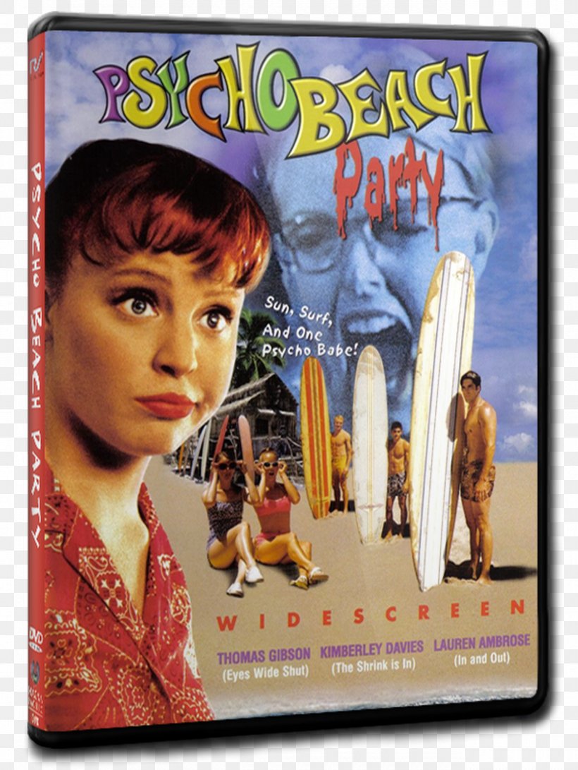 Psycho Beach Party Thomas Gibson Beach Party Film Comedy Horror, PNG, 1280x1704px, Psycho Beach Party, Album Cover, Amy Adams, Beach Party, Beach Party Film Download Free