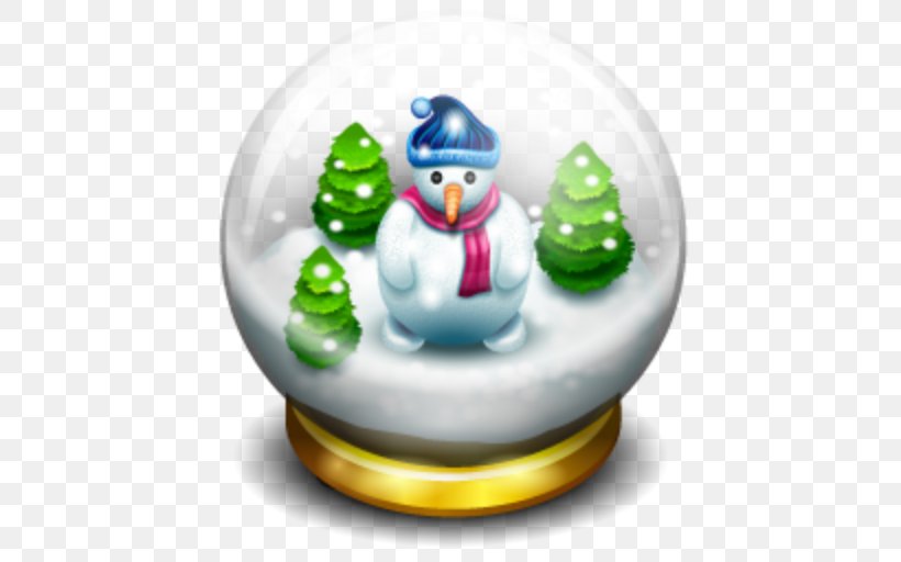 Christmas Crystal Ball Snow Globes, PNG, 512x512px, Christmas, Christmas Ornament, Crystal Ball, Flightless Bird, Gift Download Free