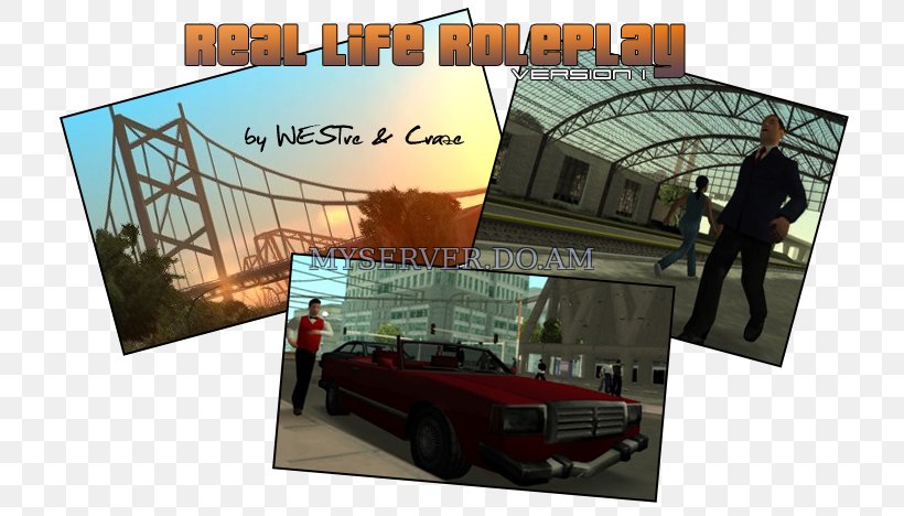 San Andreas Multiplayer Grand Theft Auto: San Andreas Multi Theft Auto Lineage II, PNG, 736x468px, San Andreas Multiplayer, Advertising, Brand, Car, Computer Servers Download Free