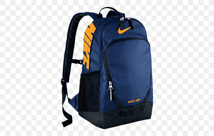 Backpack Nike Air Max Duffel Bags Nike Team Max Air, PNG, 520x520px, Backpack, Bag, Blue, Duffel Bags, Electric Blue Download Free