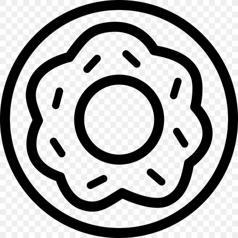 Top View Flowers, PNG, 980x980px, Donuts, Auto Part, Autocad Dxf, Black And White, Dessert Download Free