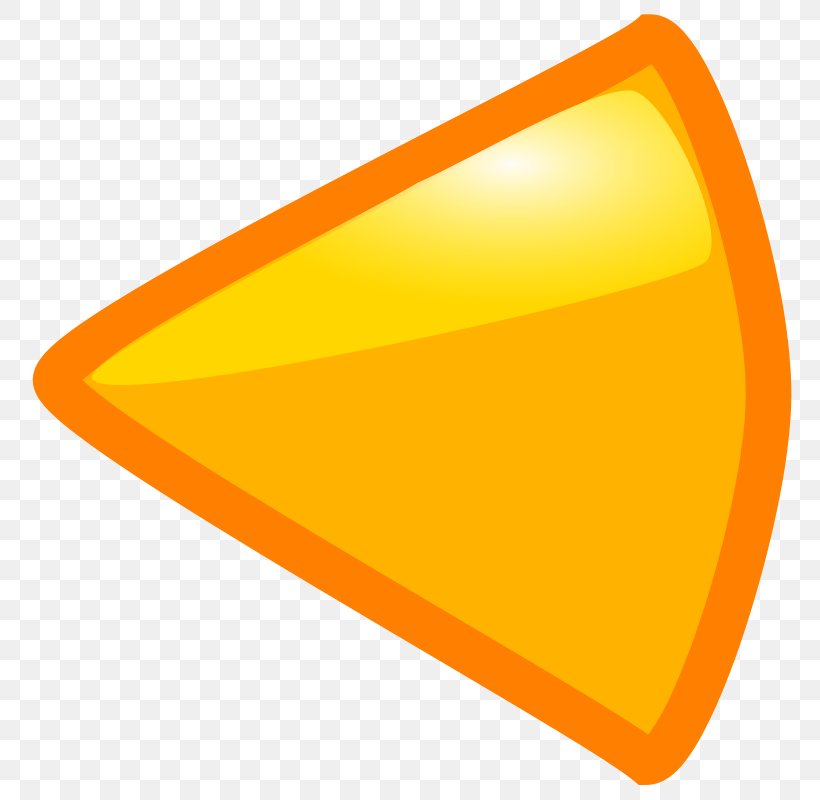 Arrow Triangle, PNG, 800x800px, Triangle, Orange, Rectangle, Shape, Sign Download Free