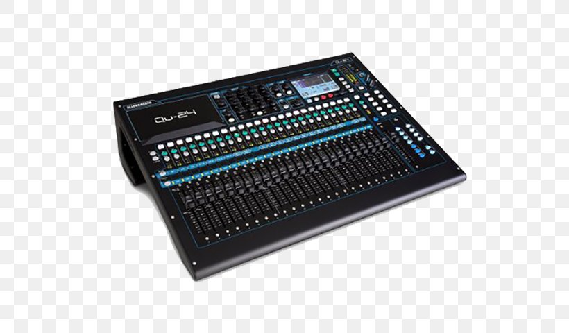 Allen & Heath ZED-10 Microphone Allen & Heath QU-24 Chrome Edition Audio Mixers Digital Mixing Console, PNG, 640x480px, Allen Heath Zed10, Allen Heath, Allen Heath Qu16, Allen Heath Qu24 Chrome Edition, Audio Download Free