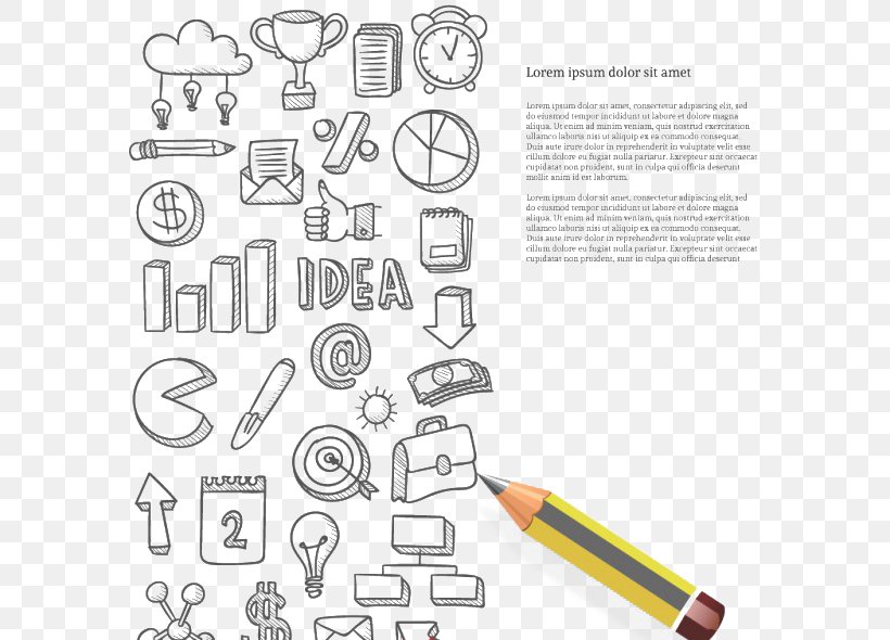 Drawing Download Pencil Icon, PNG, 626x590px, Drawing, Area, Black And White, Business, Diagram Download Free