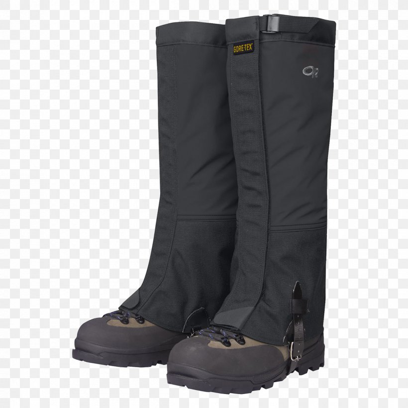 Gore-Tex Gaiters Textile Cordura Clothing, PNG, 1200x1200px, Goretex, Backpacking, Black, Boot, Breathability Download Free