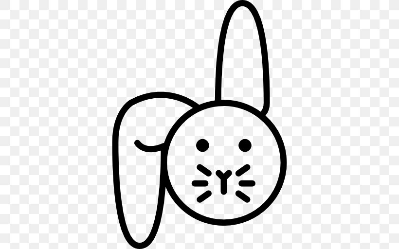 Mini Lop Rabbit Clip Art, PNG, 512x512px, Mini Lop, Animal, Area, Black, Black And White Download Free
