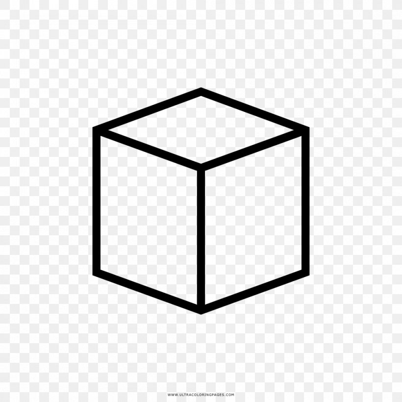 Shape Square Cube Geometry, PNG, 1000x1000px, Shape, Area, Black, Black And White, Box Download Free