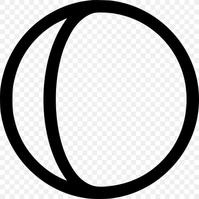 Circle White Black M Clip Art, PNG, 980x980px, White, Area, Black, Black And White, Black M Download Free