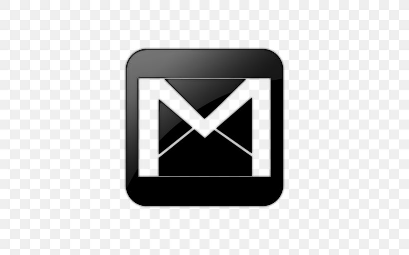Gmail Google Logo Email, PNG, 512x512px, Gmail, Black, Brand, Email, Google Download Free