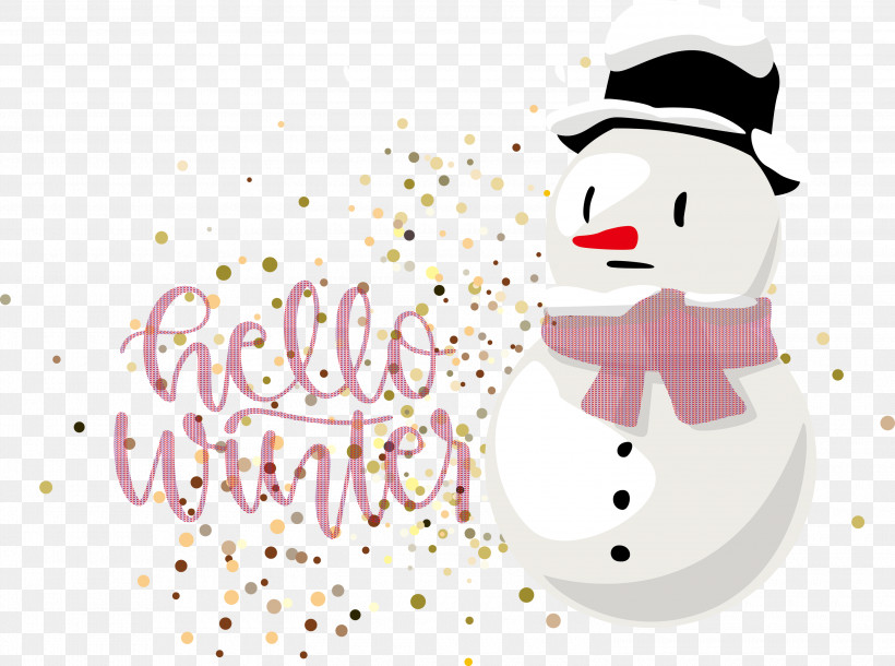 Hello Winter Welcome Winter Winter, PNG, 3000x2233px, Hello Winter, Cartoon, Character, Character Created By, Christmas Day Download Free
