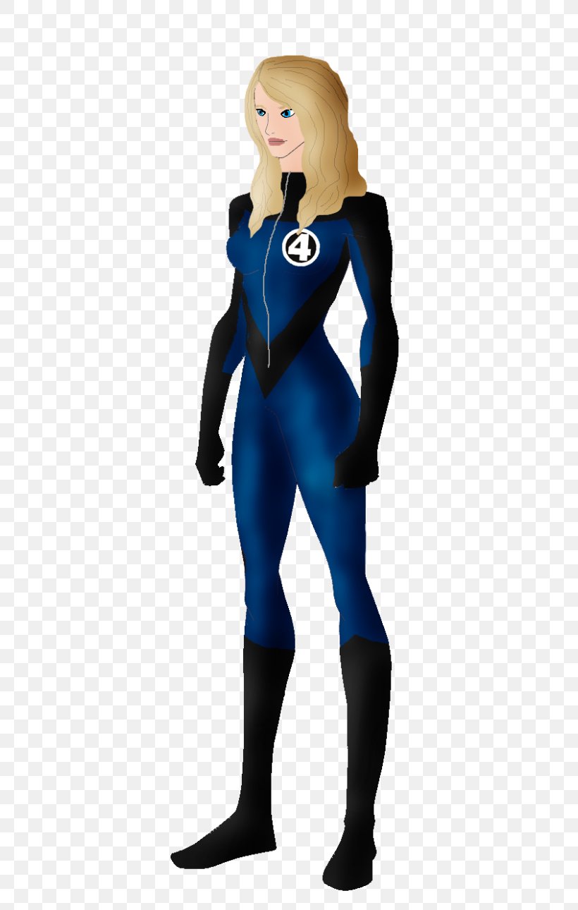 Invisible Woman Fantastic Four Marvel Heroes 2016 Superhero, PNG, 400x1290px, Invisible Woman, Comics, Costume, Electric Blue, Fantastic Four Download Free