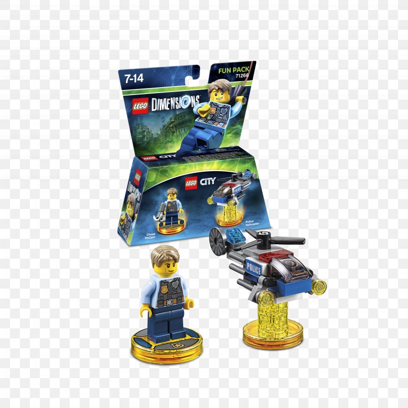 Lego Dimensions Lego City Undercover Toy, PNG, 4500x4500px, Lego Dimensions, Chase Mccain, Figurine, Fun Pack, Lego Download Free
