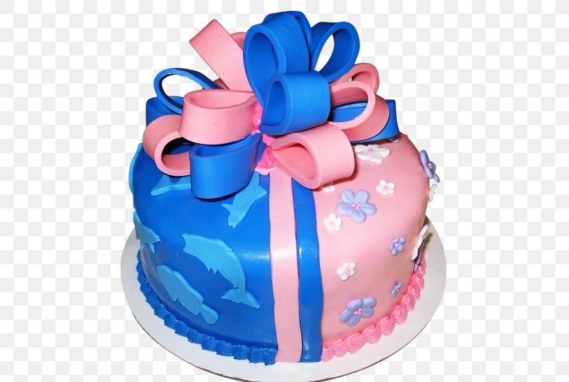 Cake Decorating Gender Reveal Birthday Cake Sugar Paste, PNG, 500x550px, Cake, Baby Shower, Birthday, Birthday Cake, Blue Download Free