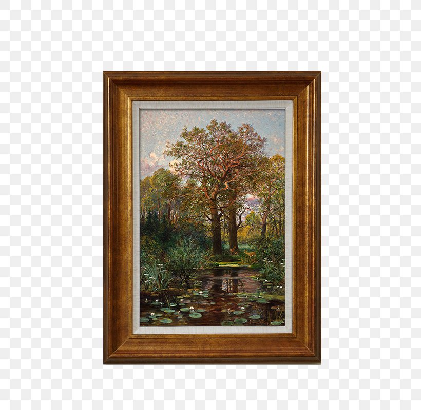 Oil Painting Work Of Art Landscape Painting Stock Photography, PNG, 800x800px, Oil Painting, Adolf Schreyer, Auction, Fukei, Landscape Painting Download Free