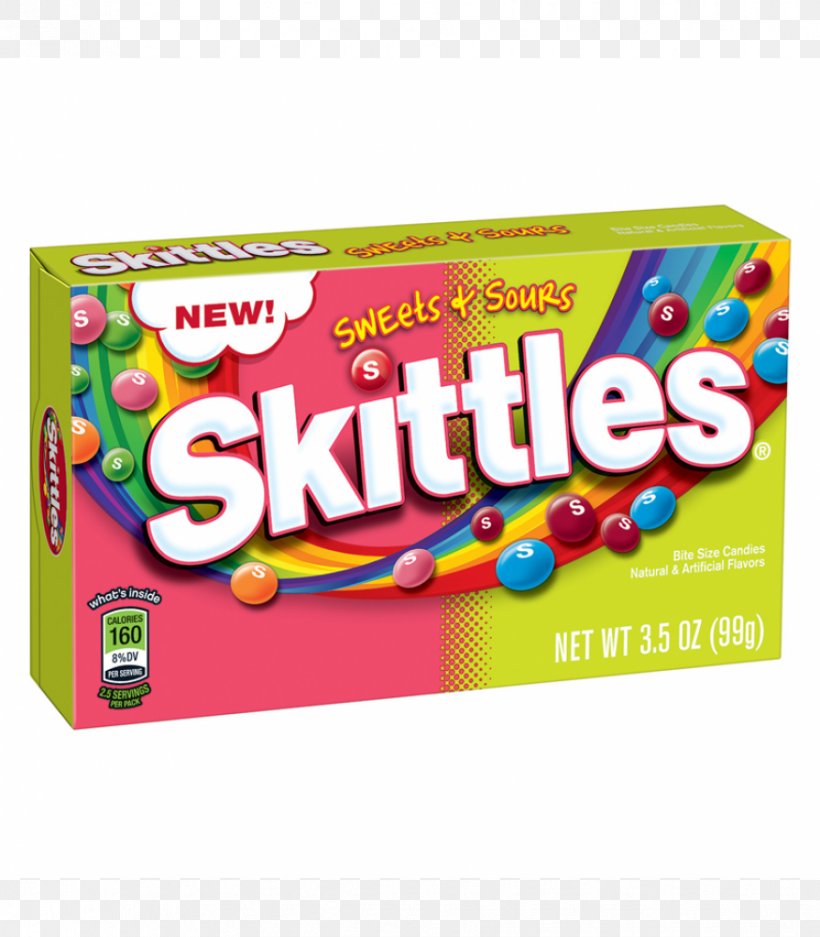 Skittles Sours Original Sweet And Sour Skittles Original Bite Size Candies Mars Snackfood US Skittles Tropical Bite Size Candies, PNG, 875x1000px, Sour, Airheads, Candy, Confectionery, Flavor Download Free