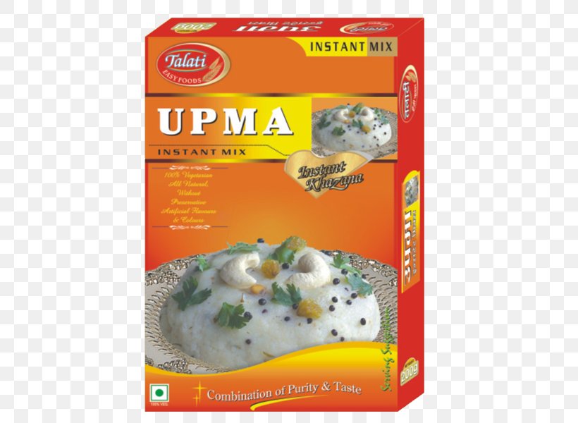 Vegetarian Cuisine Upma Indian Cuisine Food Recipe, PNG, 458x600px, Vegetarian Cuisine, Commodity, Convenience, Convenience Food, Cuisine Download Free