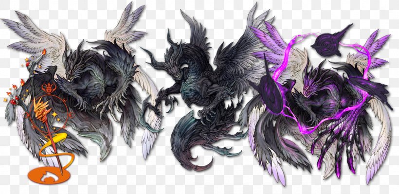 Bahamut Terra Battle Kujata Falak Demon, PNG, 1074x523px, Bahamut, Demon, Dragon, Evolution, Famitsu Download Free