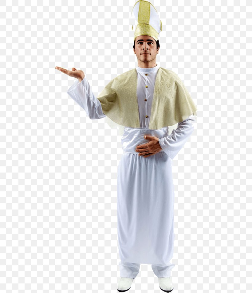 Costume Party Pope Sacred Clothing, PNG, 600x951px, Costume, Clerical Collar, Clothing, Cook, Costume Party Download Free