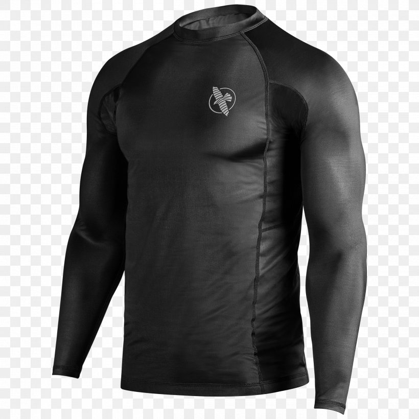 Rash Guard Skin Rash Sleeve T-shirt, PNG, 2500x2500px, Rash Guard, Active Shirt, Black, Boxing, Brazilian Jiujitsu Download Free