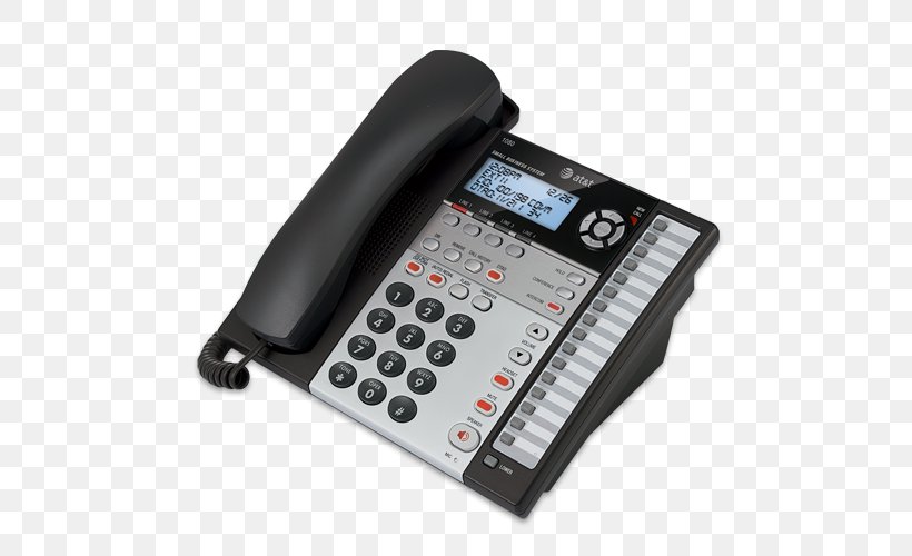 Telephone Line AT&T Speakerphone Business Telephone System, PNG, 500x500px, Telephone, Att, Business Telephone System, Call Waiting, Caller Id Download Free