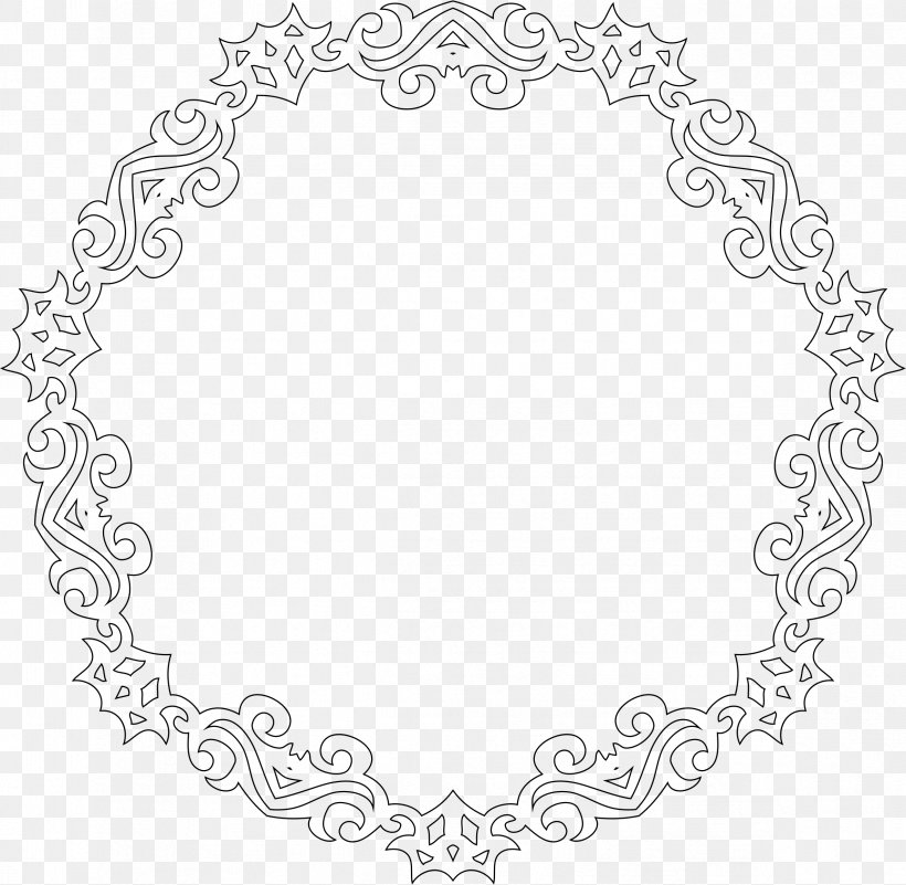 Borders And Frames Line Art Picture Frames Clip Art, PNG, 2372x2318px, Borders And Frames, Area, Art, Art Deco, Black And White Download Free